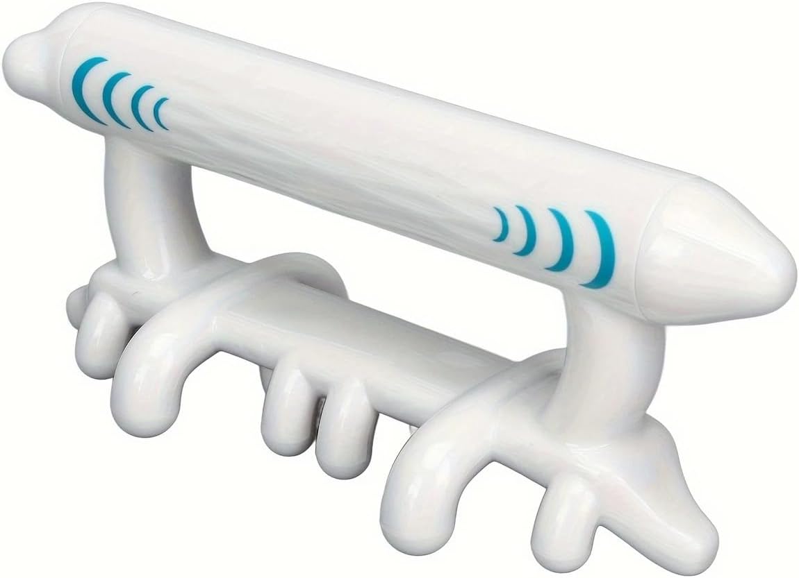 Ergonomic Fascia Massage Roller – Deep Tissue Trigger Point Tool for Cellulite, Myofascial Release, Lymphatic Drainage – Full Body Massager for Neck, Legs, Back, Calves – Handheld, Easy to Use